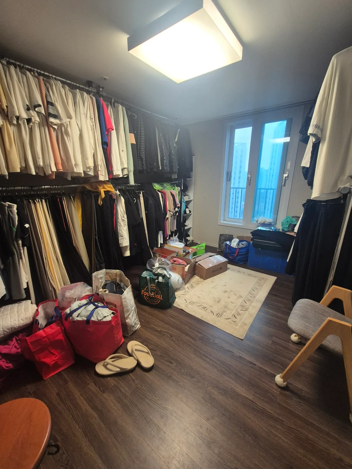안산 포장이사 사다리차 고층 운반 작업